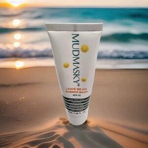 New Sealed Mudmasky Leave Me On Summer Mask 1.35 fl. oz SPF 15 Facial Face NEW